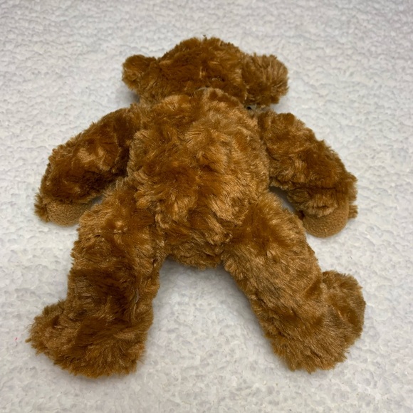 Brown Plush Teddy Bear With Brown Neck Ribbon Bow Stuffed Animal Bear Plush - Picture 4 of 5